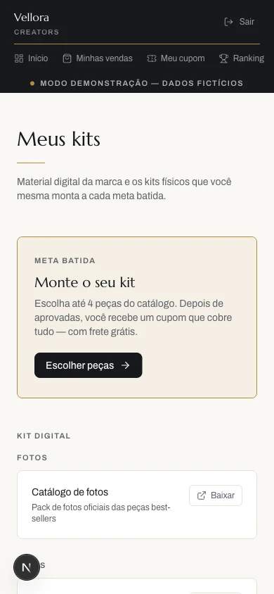 Kits self-service